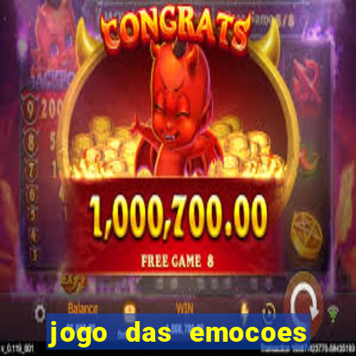 jogo das emocoes para imprimir